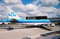 KLMオランダ航空(オランダ)、ボーイング747-306M(PH-BUU).