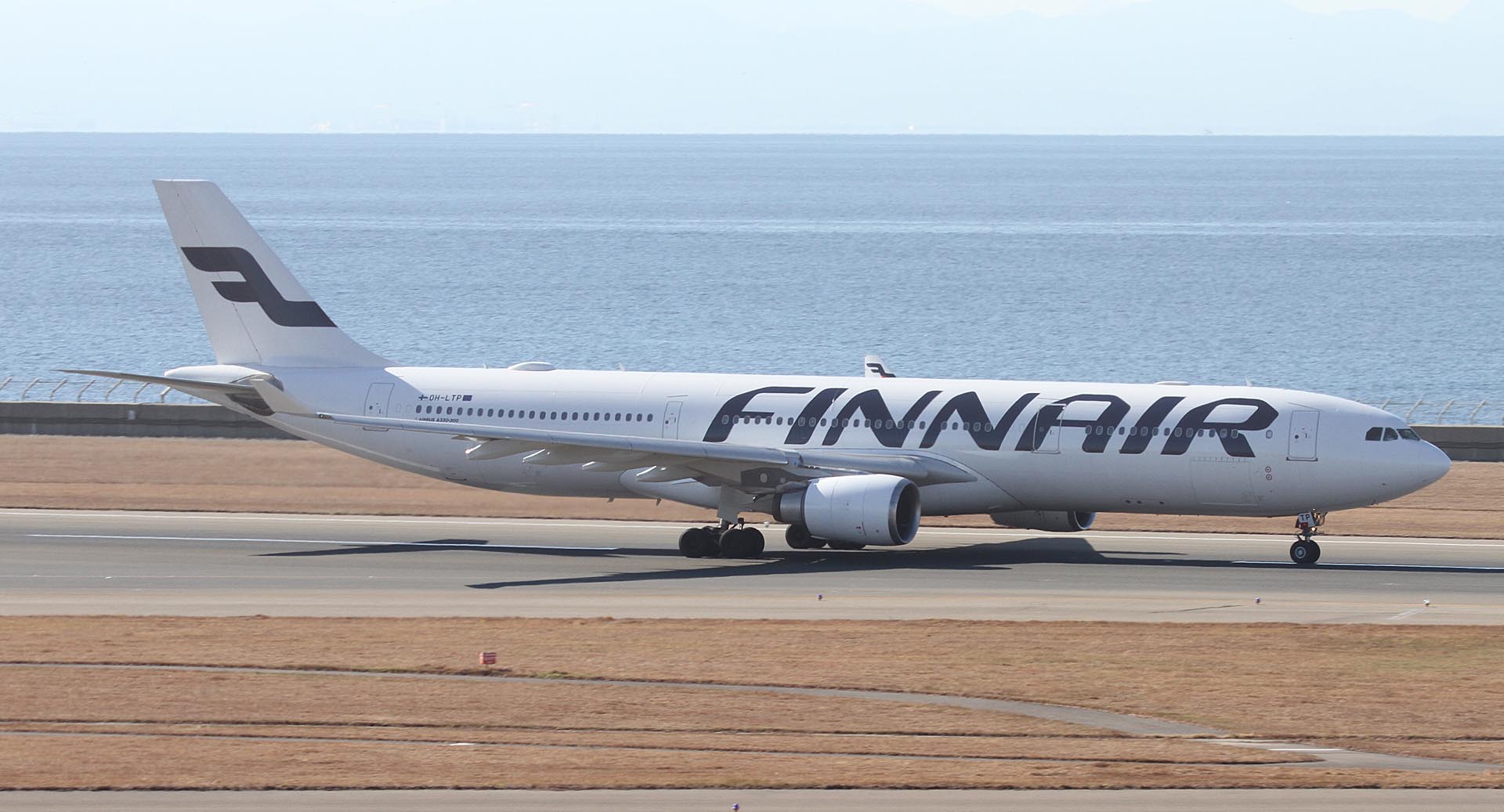 FINNAIR フィンエアー 路線代行 表示板 / フィンランド航空-