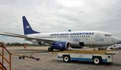 アルゼンチン航空(アルゼンチン).ボーイング737-76Nwinglets(LV-BZA)